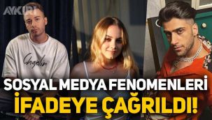 Birçok sosyal medya fenomeni ifadeye çağrıldı: Enes Batur, Reynmen, Ferit Karakaya, Doğan Kabak...