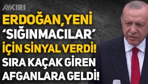 Erdoğan'dan 'göçmen' açıklaması! Yeni 'sığınmacı' alınacağının sinyalini verdi!