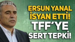 Ersun Yanal isyan etti, Antalyaspor - Rizespor maçı sonrası TFF'ye sert tepki!