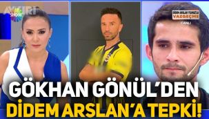 Gökhan Gönül'den Didem Arslan Yılmaz'a tepki!