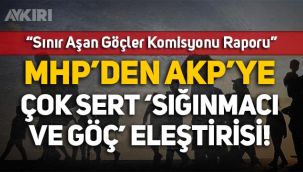 MHP'nin hazırladığı raporda AKP'ye sert