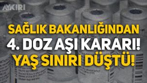 Sağlık Bakanlığından 4. doz aşı kararı! Aşılamada yaş sınırı düştü
