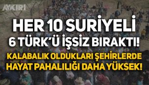 Suriyeliler araştırması: Kalabalık oldukları şehirlerde işsizlik, enflasyon ve hayat pahalılığı daha yüksek!