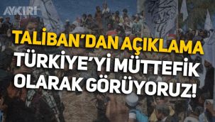 Taliban'dan açıklama: