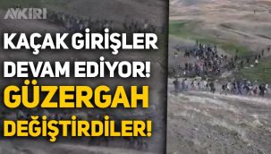 Van sınırından Türkiye'ye kaçak girişler devam ediyor! Kaçaklar güzergah değiştirmiş