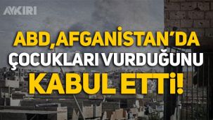 ABD, Afganistan'da çocukları vurduğunu kabul etti!