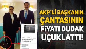 AKP'li yönetici Pınar Turhanoğlu'nun çantasının fiyatı dudak uçuklattı!