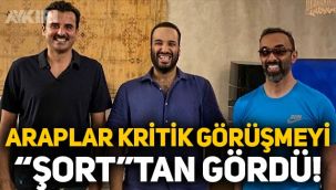 Arap basını, Katar Emiri, Suudi Veliaht Prensi ve BAE'li Güvenlik Şefi'nin buluşmasını 'Şort'tan gördü!