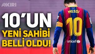 Barcelona'da Lionel Messi'nin ardından 10 numaralı formanın sahibi belli oldu!