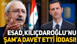 Beşar Esad, Kemal Kılıçdaroğlu'nu Şam'a davet etti iddiası!