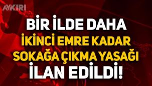 Bitlis'te ikinci bir emre kadar sokağa çıkma yasağı ilan edildi!