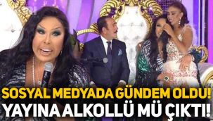 Bülent Ersoy yayına alkollü mü çıktı? Bülent Ersoy'dan açıklama!