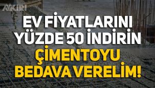 Çimentoculardan müteahhitlere: 