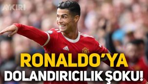 Cristiano Ronaldo'ya dolandırıcılık şoku!