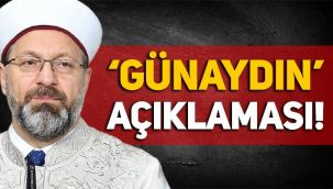 Diyanet Başkanı Ali Erbaş'tan