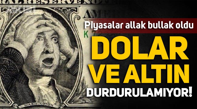 dolar ve altin durdurulamiyor dolar kac lira gram altin ne kadar ekonomi aykiri haber sitesi