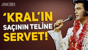 Elvis Presley'in saç teline 72 bin, sahne kıyafetine 1 milyon dolar ödendi
