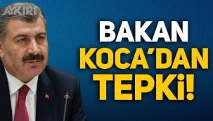 Fahrettin Koca'dan tepki: