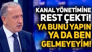 Fatih Altaylı'dan HaberTürk yönetimine: