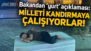 Gençlik ve Spor Bakanı Kasapoğlu'ndan 'yurt' açıklaması: Milletimizi kandırmaya çalışıyorlar!