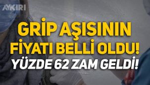 Grip aşısı geldi mi, grip aşısının fiyatı ne kadar? Grip aşısına zam geldi