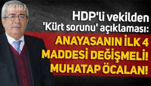 HDP'li İmam Taşçıer'den 'Kürt sorunu' açıklaması: 
