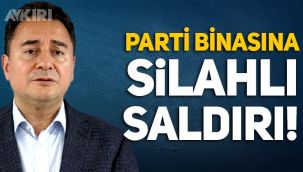 İstanbul'da DEVA Partisi binasına silahlı saldırı