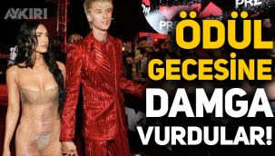 Megan Fox ve Machine Gun Kelly, MTV Video Müzik Ödülleri'ne damga vurdu!