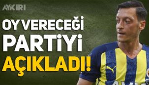 Mesut Özil, seçimlerde oy vereceği partiyi açıkladı! Mesut Özil hangi partili?