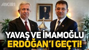 Metropoll Anketi: Mansur Yavaş ve Ekrem İmamoğlu, Erdoğan'ı geçti