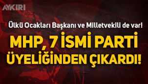 MHP, Atila Kaya ve Suat Başaran dahil 7 ismi parti üyeliğinden çıkardı!