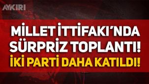 Millet İttifakı'nda sürpriz toplantı! Hukukçular buluştu, ittifakı dışından iki parti daha katıldı