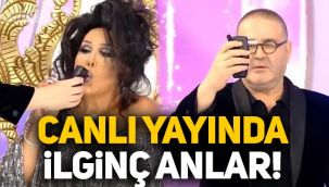 Şafak Sezer, canlı yayında Bülent Ersoy'a alkol testi yaptı!