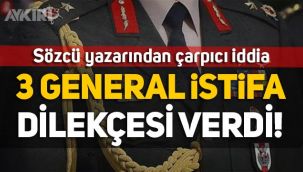 Saygı Öztürk: 3 generalin istifa dilekçesi verdiğini öğrendim!