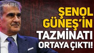 Şenol Güneş'in dudak uçuklatan tazminatı!