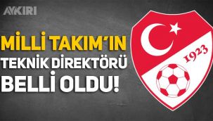 Şenol Güneş'ten sonra A Milli Takım'ın yeni teknik direktörü belli oldu!