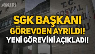 SGK Başkanı İsmail Yılmaz görevden ayrıldı, yeni görev yeri belli oldu!