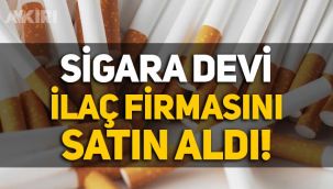 Sigara devi Philip Morris, ilaç firması satın aldı