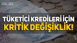 Tüketici kredisi vadelerine sınırlandırma getirildi