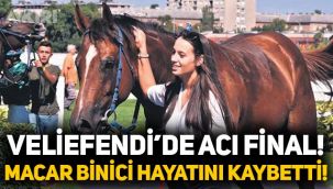 Veliefendi Hipodromu’ndaki kazadan acı haber: Macar binici Eszter Jeles hayatını kaybetti!