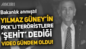 Yılmaz Güney'in PKK'lı teröristlere 'şehit', Türk topraklarına 'kürdistan' dediği görüntüler gündem oldu!