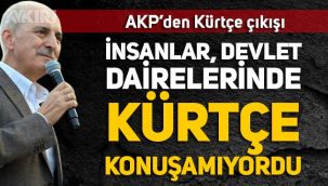 AKP'den Kürtçe çıkışı: 
