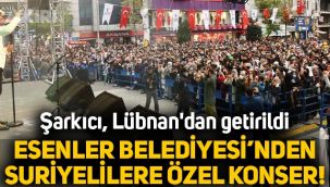 AKP'li Tevfik Göksu, Suriyelilere moral için Lübnanlı sanatçı getirtip konser düzenledi!