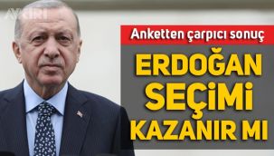 Anket: Cumhurbaşkanlığı seçimi olsa Erdoğan kazanır mı?