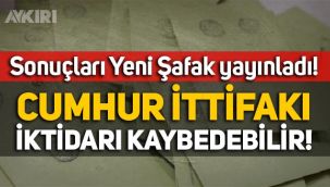 Anket sonuçlarını Yeni Şafak yayınladı: