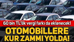 Arabalara kur zammı geliyor!