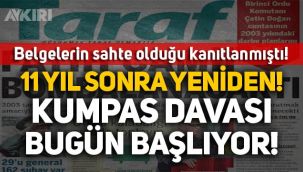 Balyoz kumpası davası yeniden başlıyor: