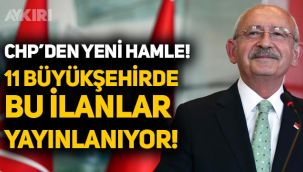 CHP'den billboard hamlesi: 11 büyükşehirde yayınlanmaya başladı