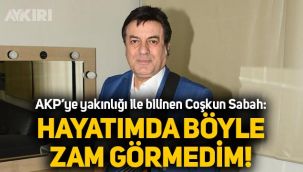 Coşkun Sabah: Hayatımda böyle zam görmedim, yumurtanın tanesi 2.5-3 liraya yükselecek