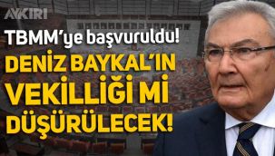 Deniz Baykal'ın vekilliği mi düşürülecek? TBMM'ye başvuru yapıldı!